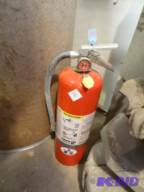 lot 110 image: Fully Charged Fire Extinguisher...