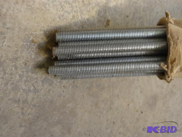 lot 116 image: 38 X 75" Threaded Rod Qty 17...