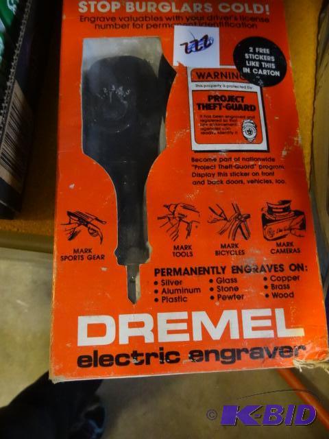 lot 137 image: Dremel Electric Engraver...