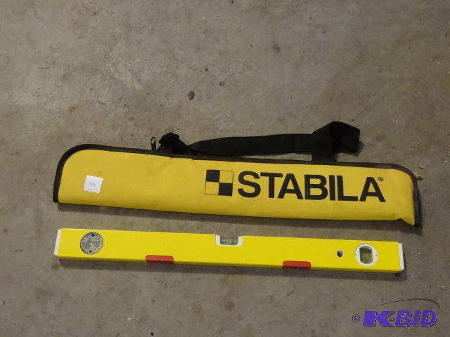 lot 15 image: Stabila Type 80 AMW 24" Level...