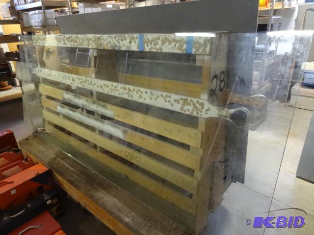 lot 17 image: Large Material Cart. Great for Glass or Plywo...