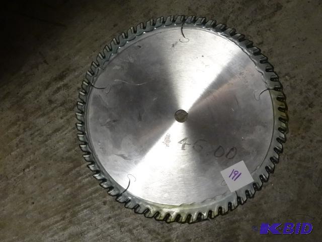 lot 191 image: 10" Saw Blade, Just Sharpened...