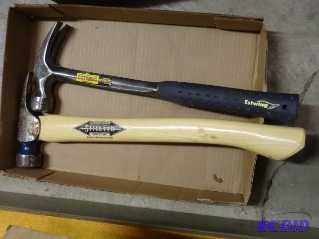 lot 204 image: 2 Claw Hammers...
