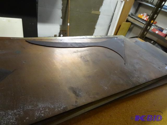 lot 215 image: Misc Sheets of Copper and Brass 34 X 12 is th...