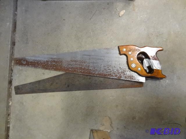 lot 224 image: 2 Hand Saws...