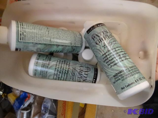 lot 231 image: Patina Green Antiquing Solution. Qty 11...