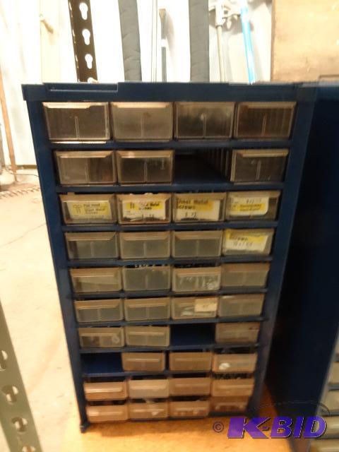 lot 242 image: Hardware Bin Missing 3 Drawers...