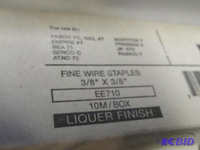 lot 247 image: Bin Full of Fine Wire Staples...