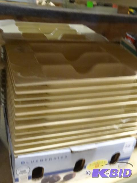 lot 255 image: Misc Plastic Sorting Trays...