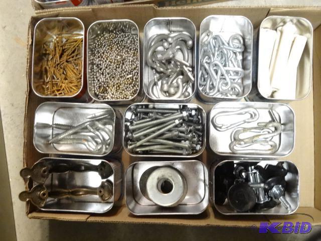 lot 258 image: Bin of Misc Hardware...