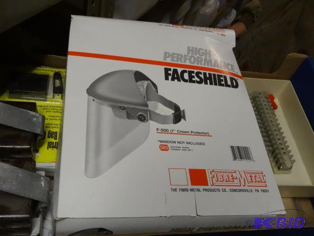 lot 264 image: Replacement Face Shield. Misc Electrical, Por...