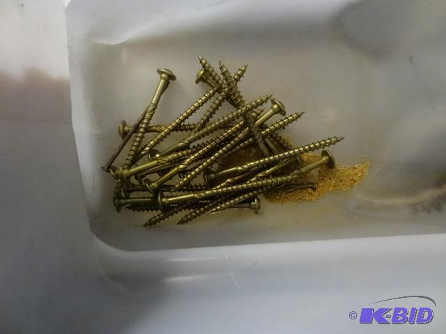 lot 270 image: Pipe Hangers. Screws. Nuts and Bolts...