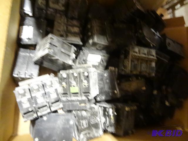 lot 275 image: Box of Misc Circuit Breakers...