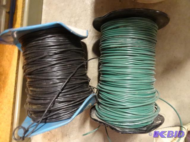 lot 276 image: Pail of Misc Electrical Wire...