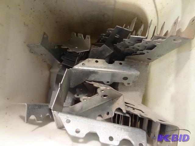 lot 294 image: Bin of Joist Hangers...
