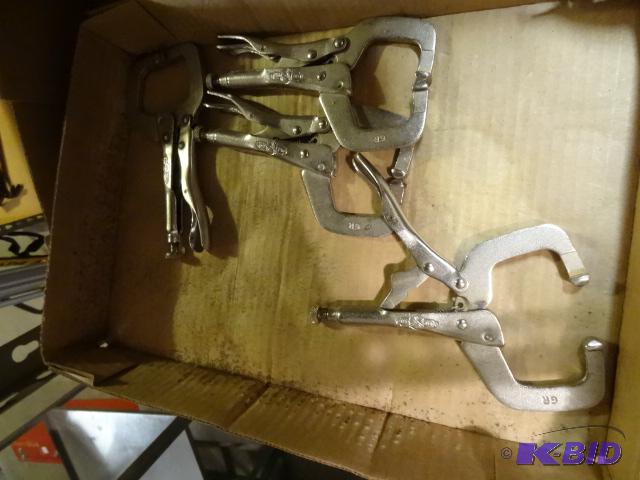 lot 300 image: Vise Grip 6R Clamp Pliers. Qty 4...