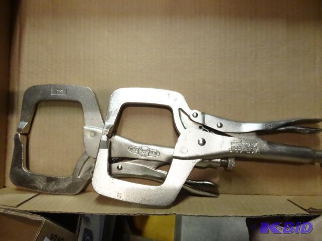 lot 314 image: 2-11R Vise Grip Clamps...
