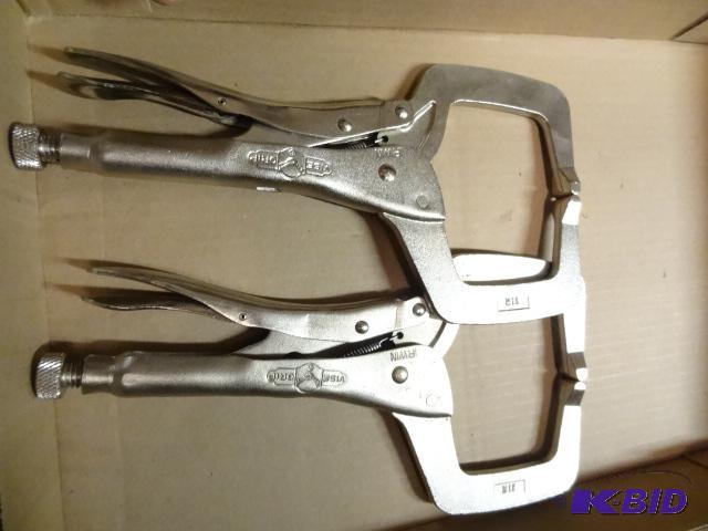 lot 315 image: 2-11R Vise Grip Clamps...