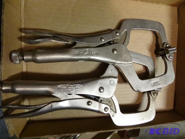 lot 319 image: 2 Vise Grip Plier Clamps 11 SP...