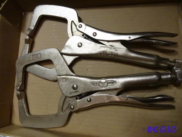 lot 320 image: 2-11R Vise Grip Clamps...