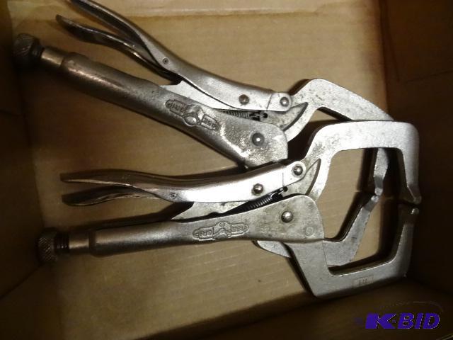 lot 321 image: 2-11R Vise Grip Clamps...