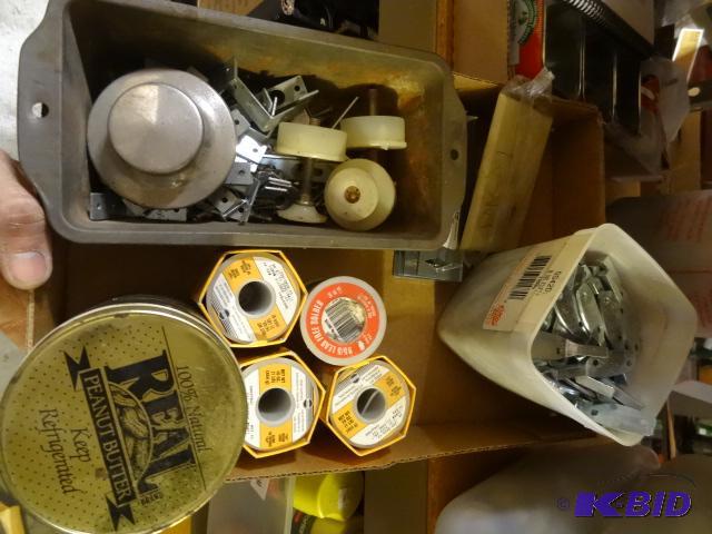 lot 335 image: Nails, Solder, Misc Hardware...