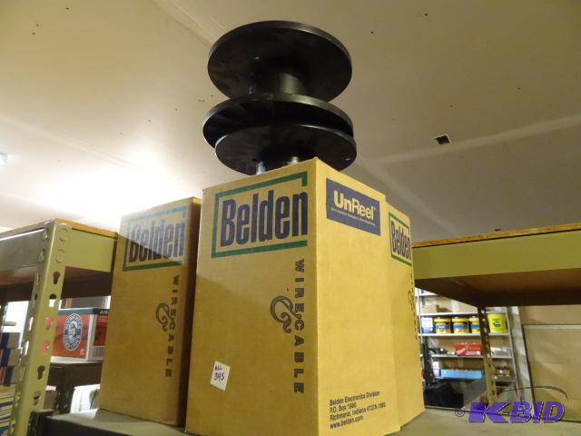 lot 345 image: 4 Belden Unreels...