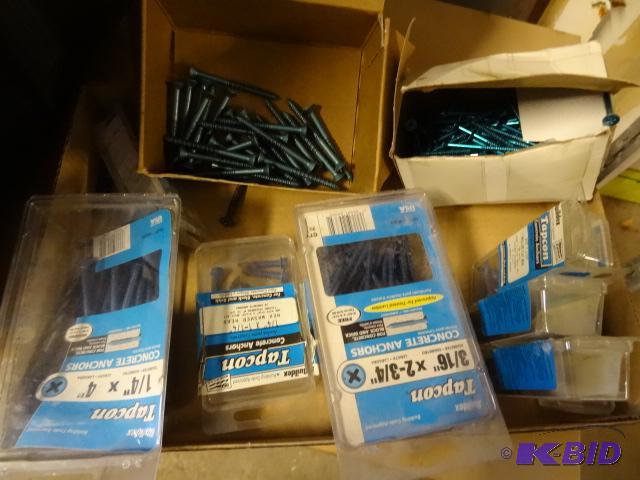 lot 35 image: Box of Misc Tap Cons...