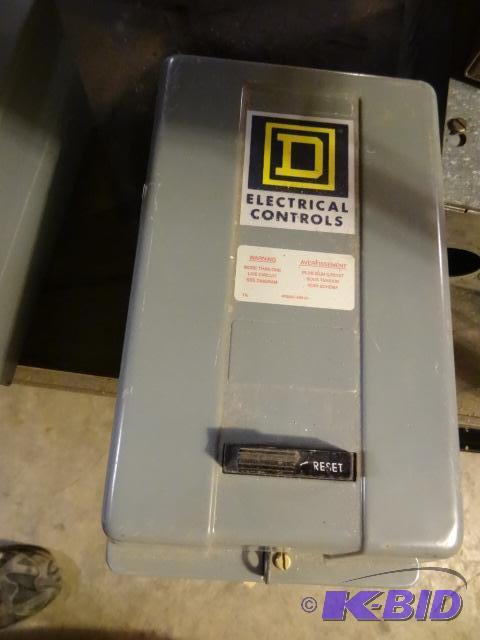 lot 356 image: Square D Reset Control Box...