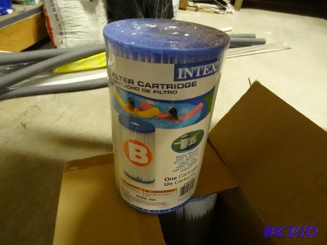 lot 364 image: Intex 59905E Pool Filter Cartridge 6 Pack...
