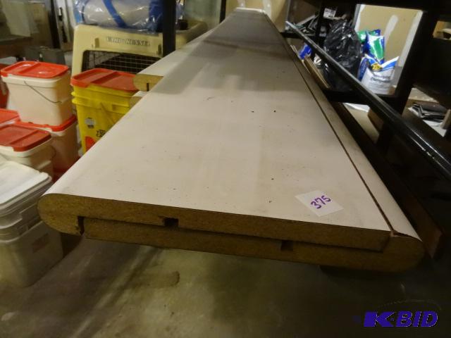 lot 375 image: Laminate Shelf Boards. All Are 11". Long...