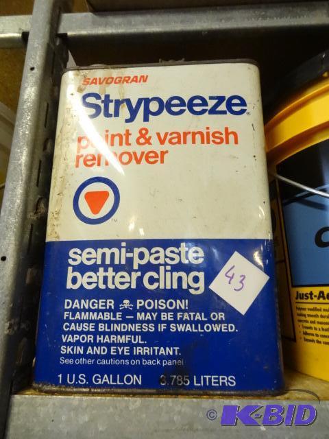 lot 43 image: Strypeeze Paint and Varnish Remover...