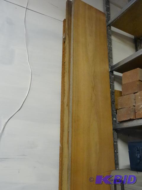 lot 61 image: 3 Boards of Redwood or Oak. Not Sure. 1 X 9 X...