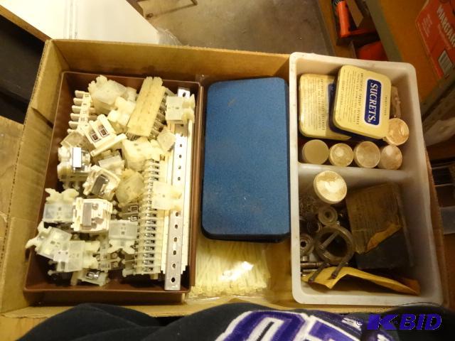 lot 71 image: Electrical Connectors. Zip Ties, Misc...