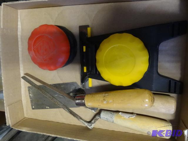 lot 73 image: Scraper, Tuck Point Tools...