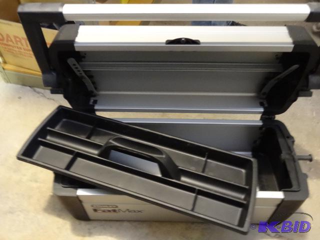 lot 82 image: Stanley Fat Max Tool Box. 25800 Roll Former 2...