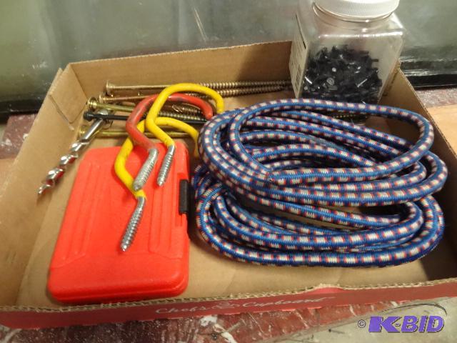 lot 94 image: Masonry Drill Bits. Coaxial Cable Staples, Sc...