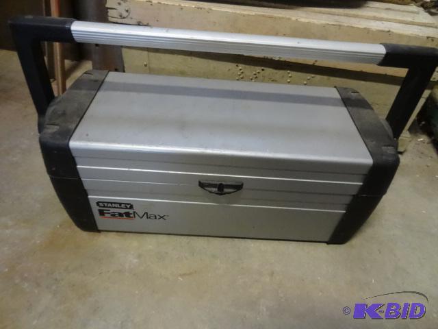 lot 97 image: Stanley Fat Max Tool Box. 25800 Roll Former 2...