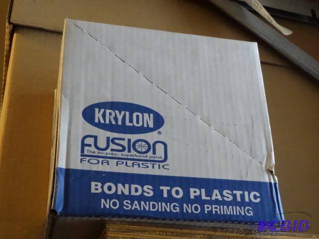 lot 98 image: Krylon Fusion Spray Paint for Plastic. Satin ...