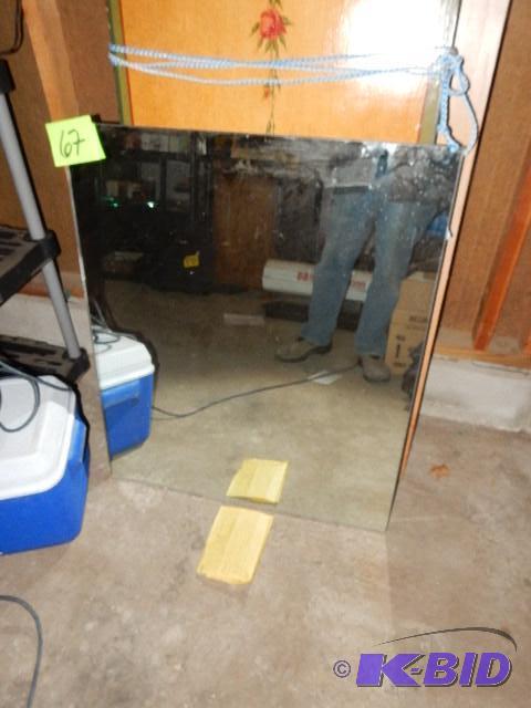Flat Mirror. Good shape. 30 in x 36 in.. Migh...