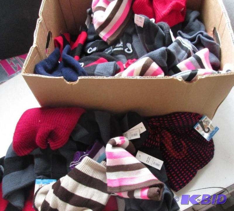 Large lot of assorted stocking caps, perfect ...