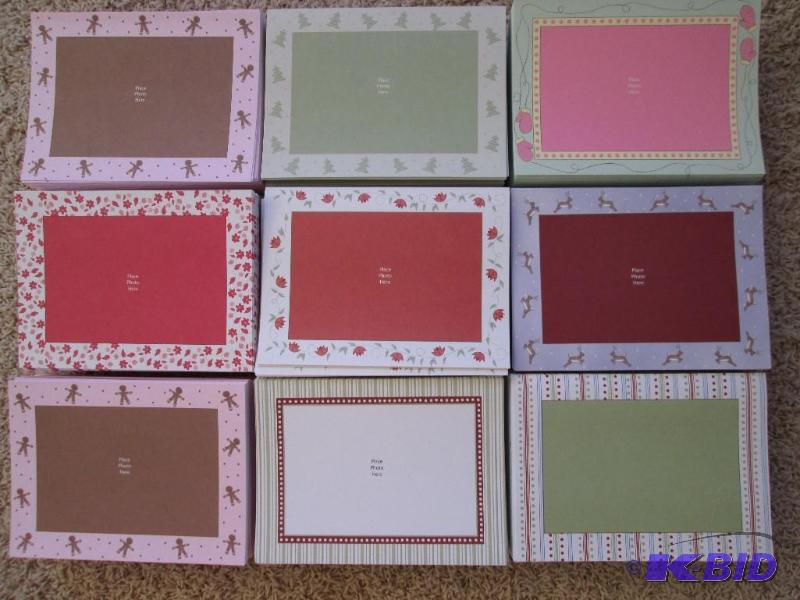 Lot of approximately 900 photo greeting card ...