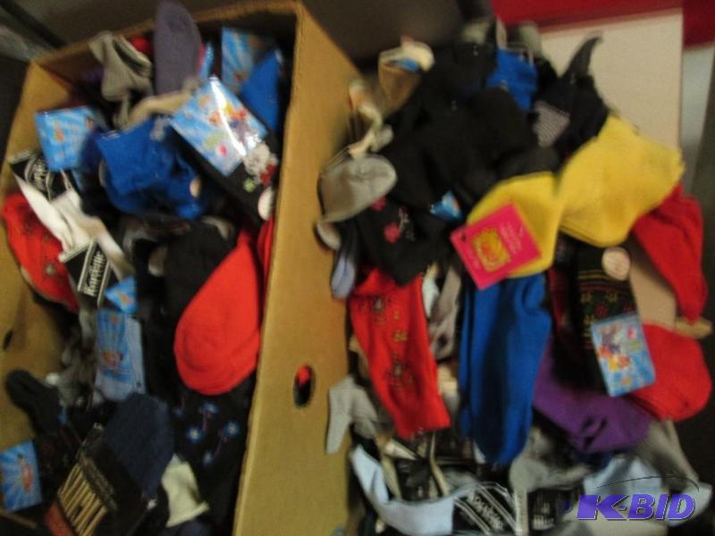 Huge box of kids and ladfies socks, great for...
