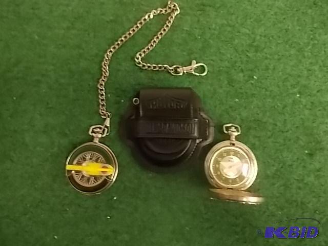 2 Franklin Mint Harley-Davidson Collector Poc...