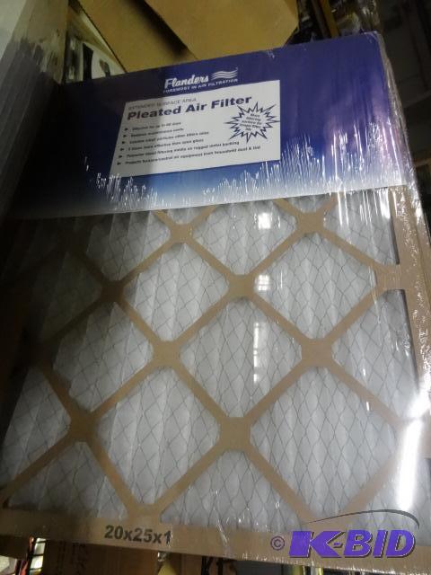 Quantity 3 New Flanders pleated air filters 2...