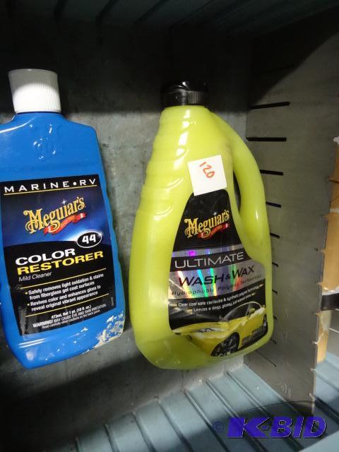 New car care wat including bottle of Meguiars...