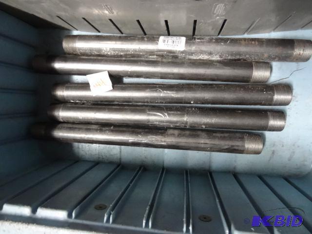 New lot qty 5 black pipe nipples. 3 4 inch b...