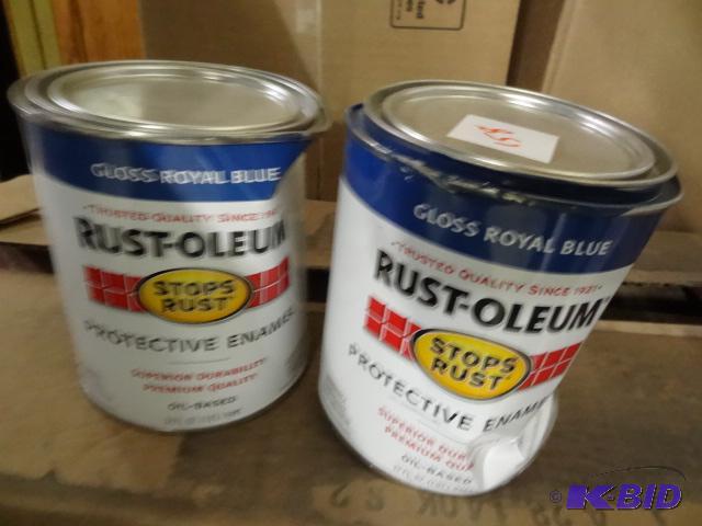New lot quantity 2 Rust Oleum protective enam...