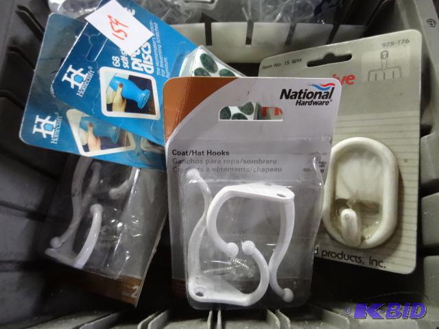 New hardware lot including 6 coat and hat hoo...