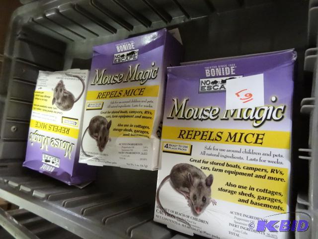 New lot of quantity 3 bonide no escape mouse ...